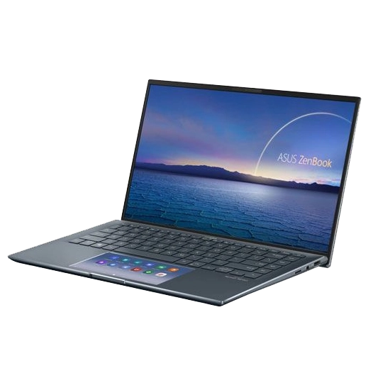 
Asus ZenBook 14 UX435EG (i7 11th Gen, MX450, 16GB RAM, 512GB SSD, ScreenPad, 14" FHD Touch display)

 Image