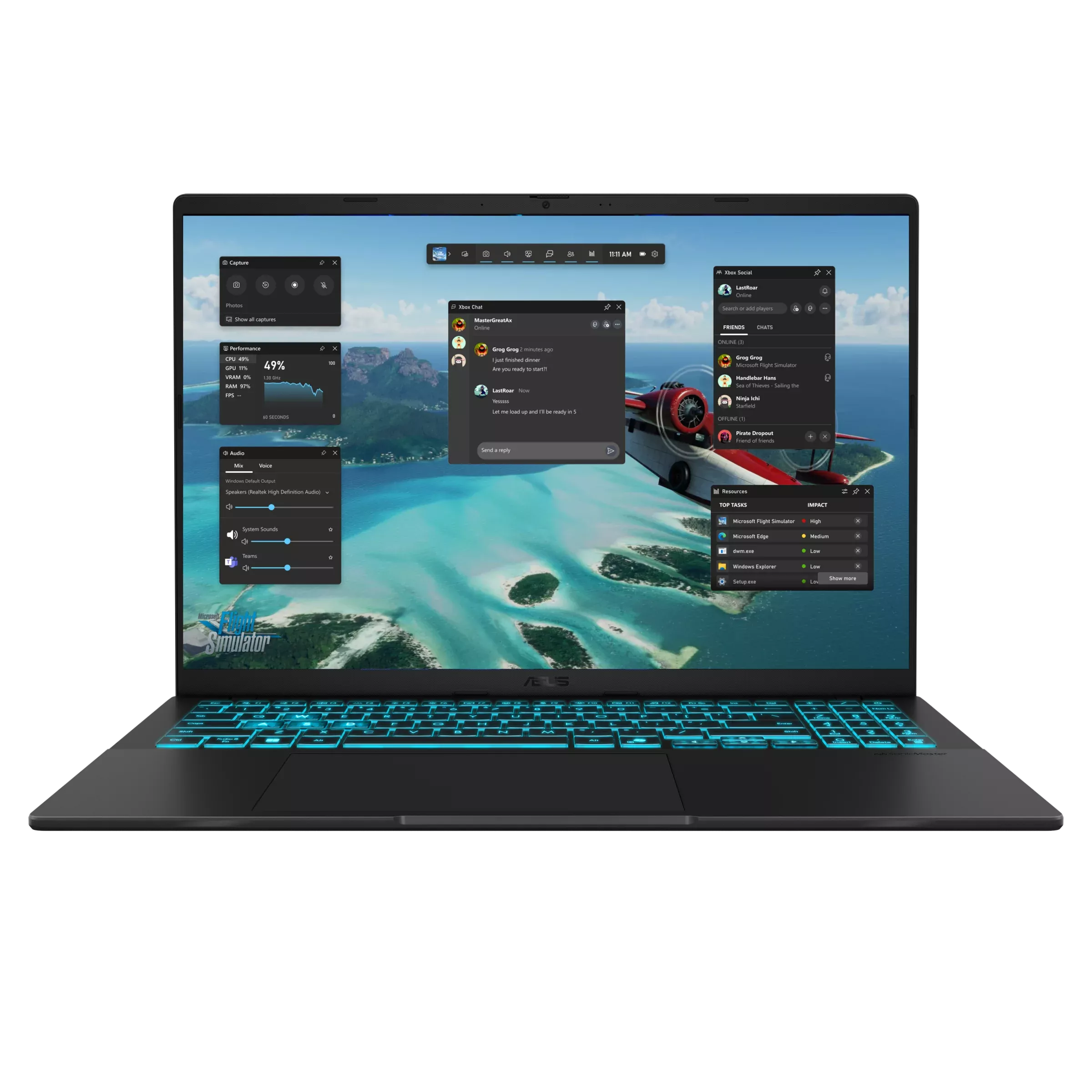 ASUS Gaming V16 2025 (Intel Core 7 240H | RTX 3050 Graphics) Image