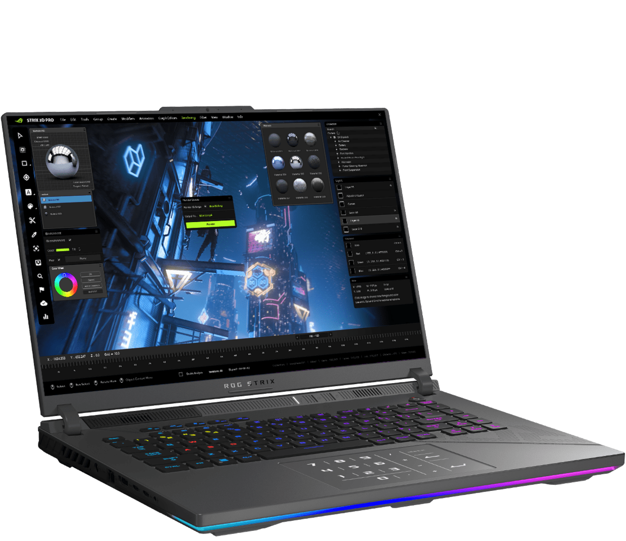 ASUS ROG Strix G16 2024 (14th Gen Intel Core i9‑14900HX | RTX 4070 Graphics) Image
