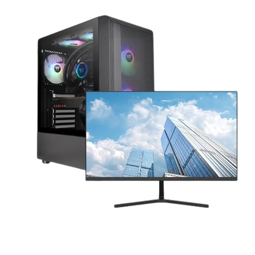 PC Build Under Rs. 1 Lakh (AMD) with Monitor Image