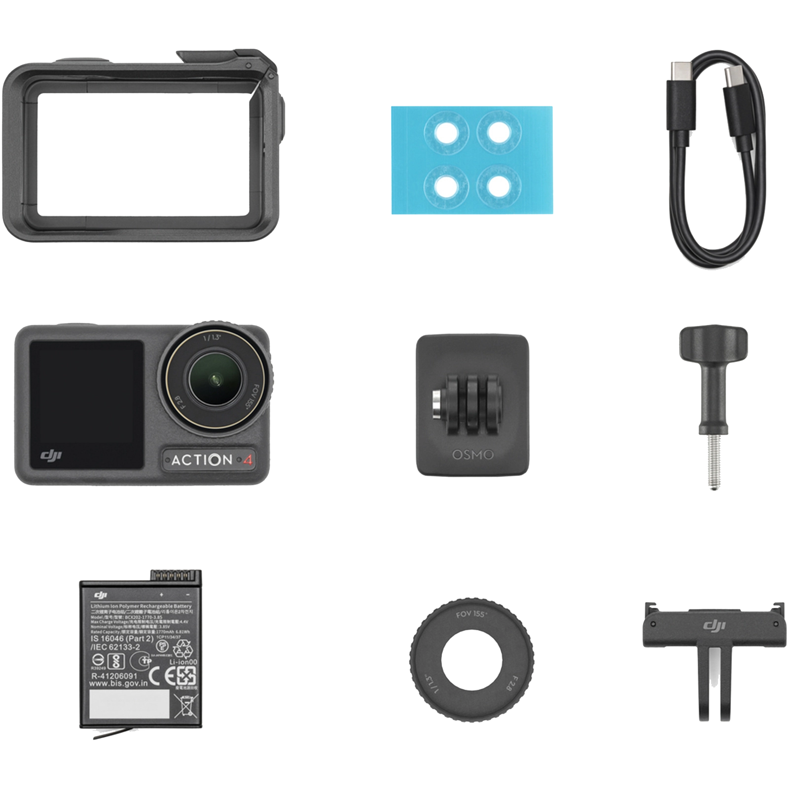 DJI	Osmo Action 4 Standard Combo	 Image