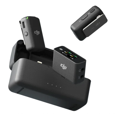DJI	Mic(FCC) 2TX+1RX+ Charging Case	  Image
