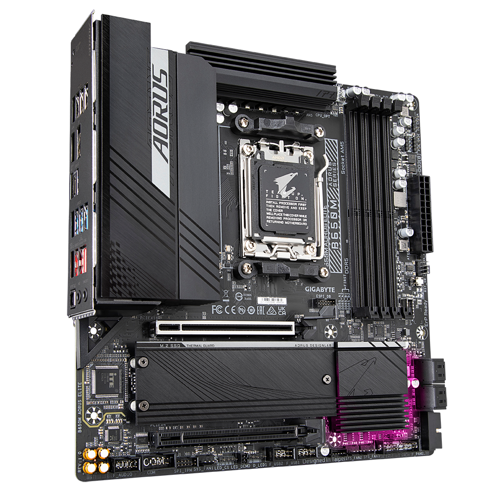GIGABYTE B650M AORUS ELITE MOTHERBOARD Image