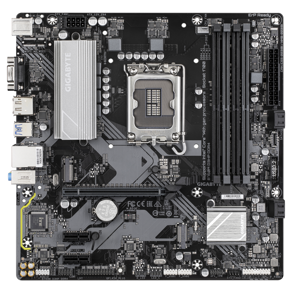 GIGABYTE B760M D3HP DDR4 MOTHERBOARD Image