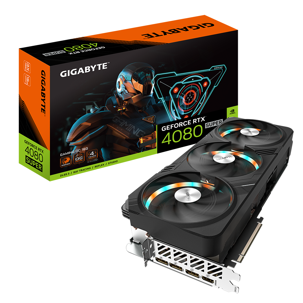 GIGABYTE GeForce RTX 4080 SUPER GAMING OC 16G Graphics Card Image
