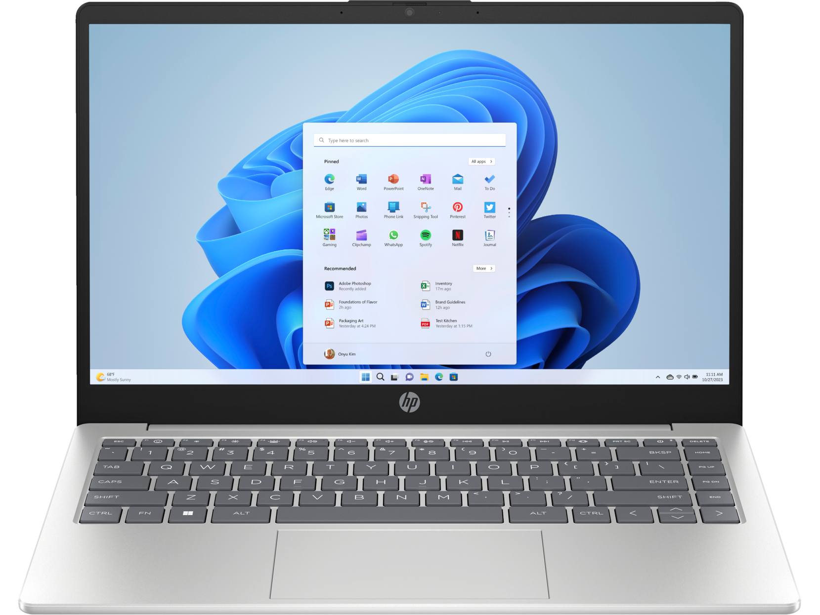 HP Notebook 14 2024 (14th Gen Intel Core 3 100U | Intel UHD Graphics) Image