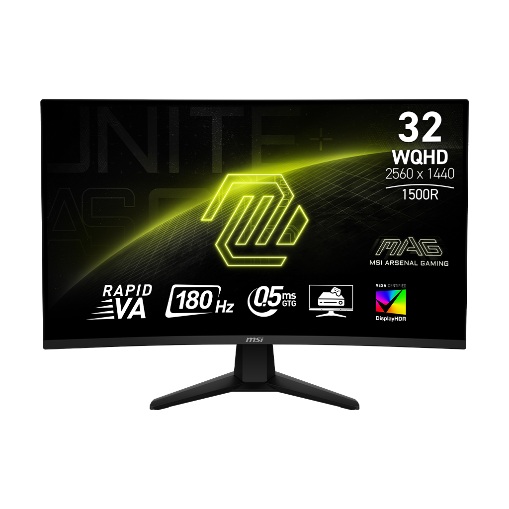 MSI MAG 32CQ6F 32 inch Curved Gaming Monitor Image