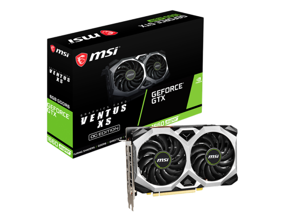 MSI GeForce GTX 1660 SUPER VENTUS XS OC Graphics Card