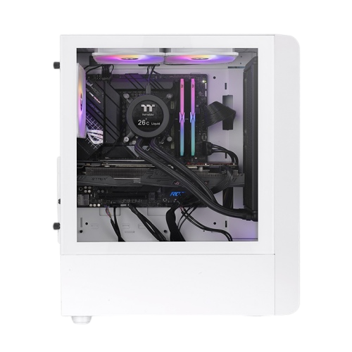 Thermaltake S200 TG ARGB ATX Tempered Glass Mid Tower Gaming Computer Chassis Image