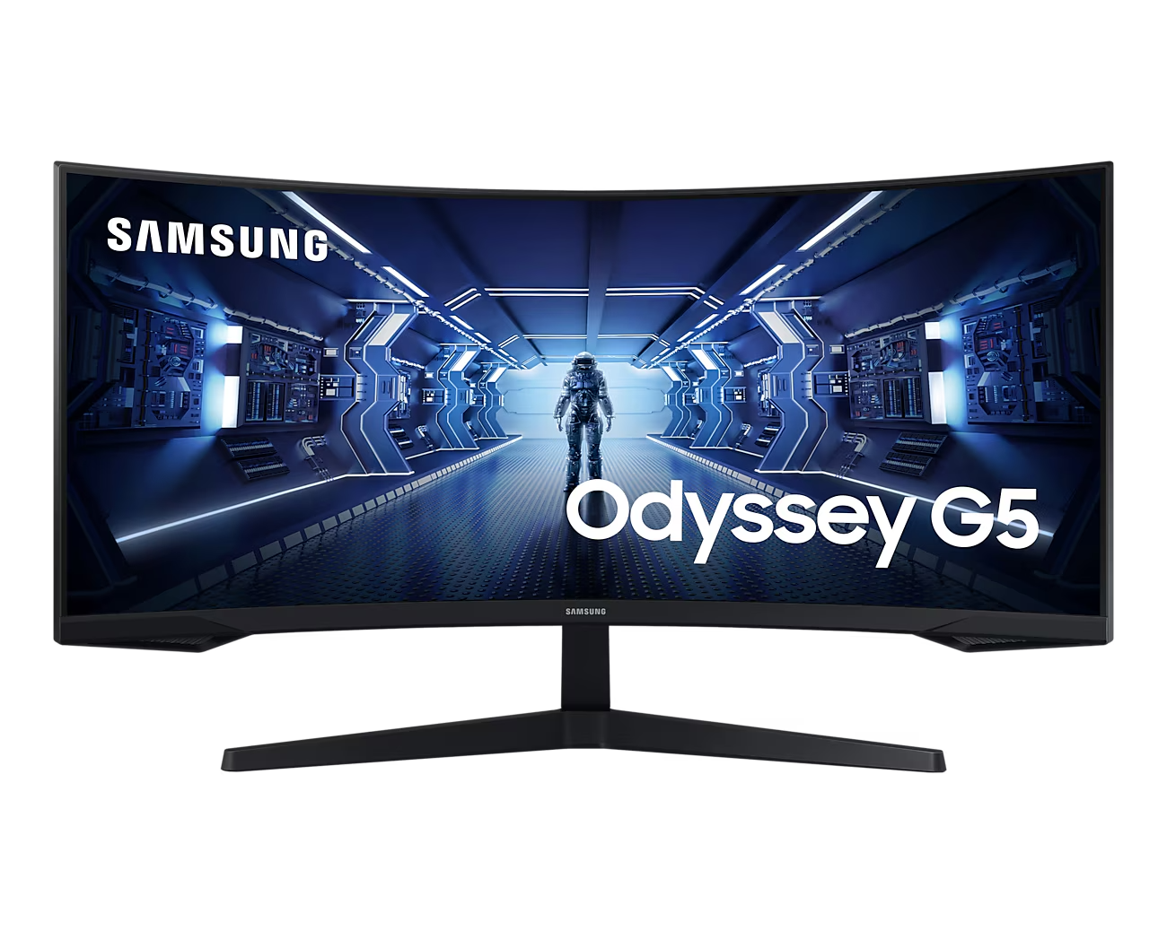 Samsung 34"Odyssey G5 Curved Gaming Monitor with WQHD resolution Image