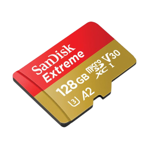 SanDisk 128GB Extreme UHS-I microSDXC Memory Card Image