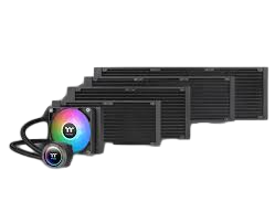 Thermaltake TH360 V2 ARGB Sync All-In-One Liquid Cooler – Triple 120mm ARGB Fans, PWM 500-2000 RPM Image