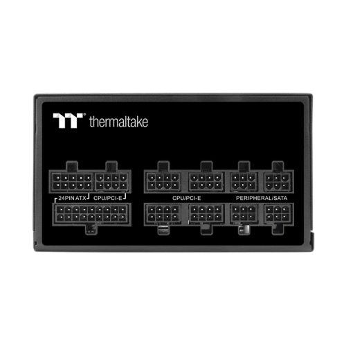 Thermaltake Toughpower GF 850W, Fully Modular, Non Light, Full Range, Analog, 80 Plus Gold, UK, JP Main Cap, All Flat Cables Image