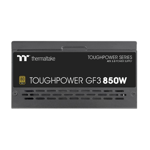 Thermaltake Toughpower GF3 850W Fully Modular Power Supply, Non Light, Full Range, Analog, 80 Plus Gold, 850W Max Output Capacity Image