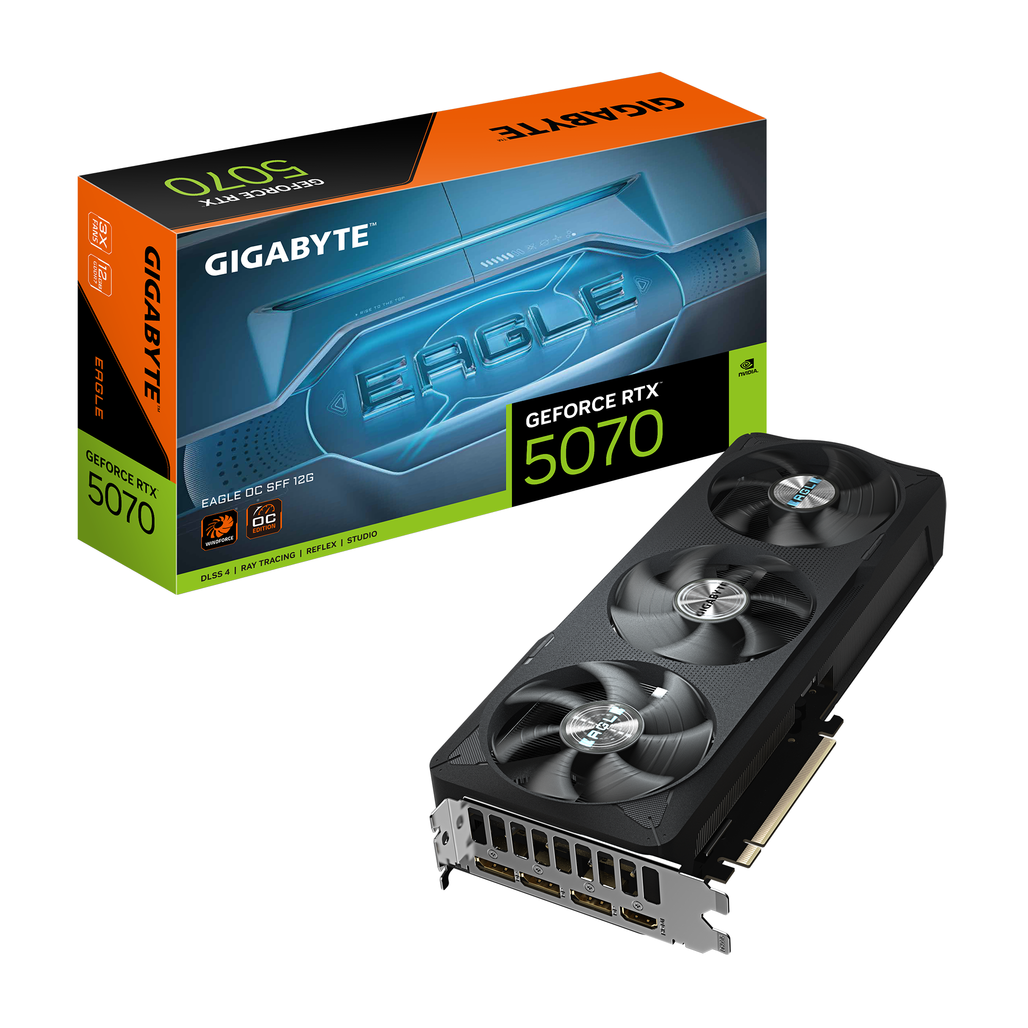 GIGABYTE GeForce RTX 5070 EAGLE OC SFF 12GB Image