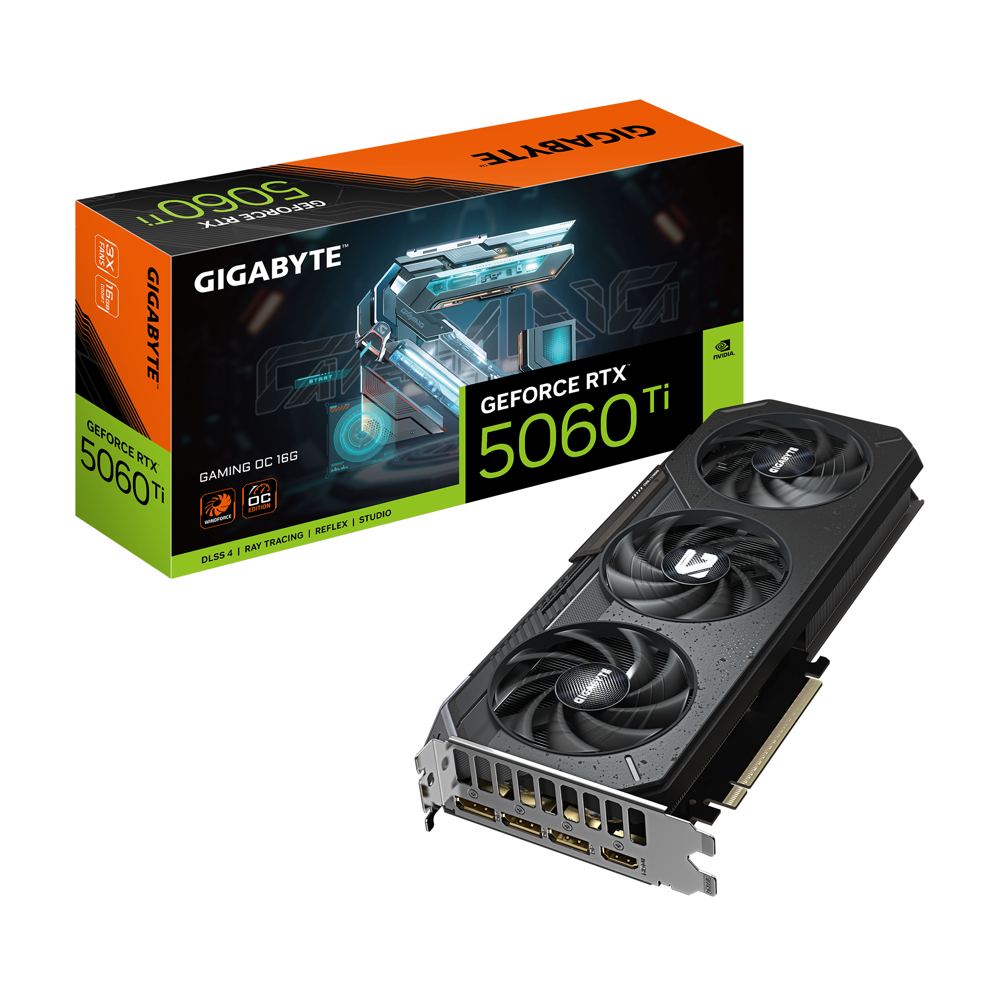 GIGABYTE GeForce RTX 5060 Ti GAMING OC 16GB Image