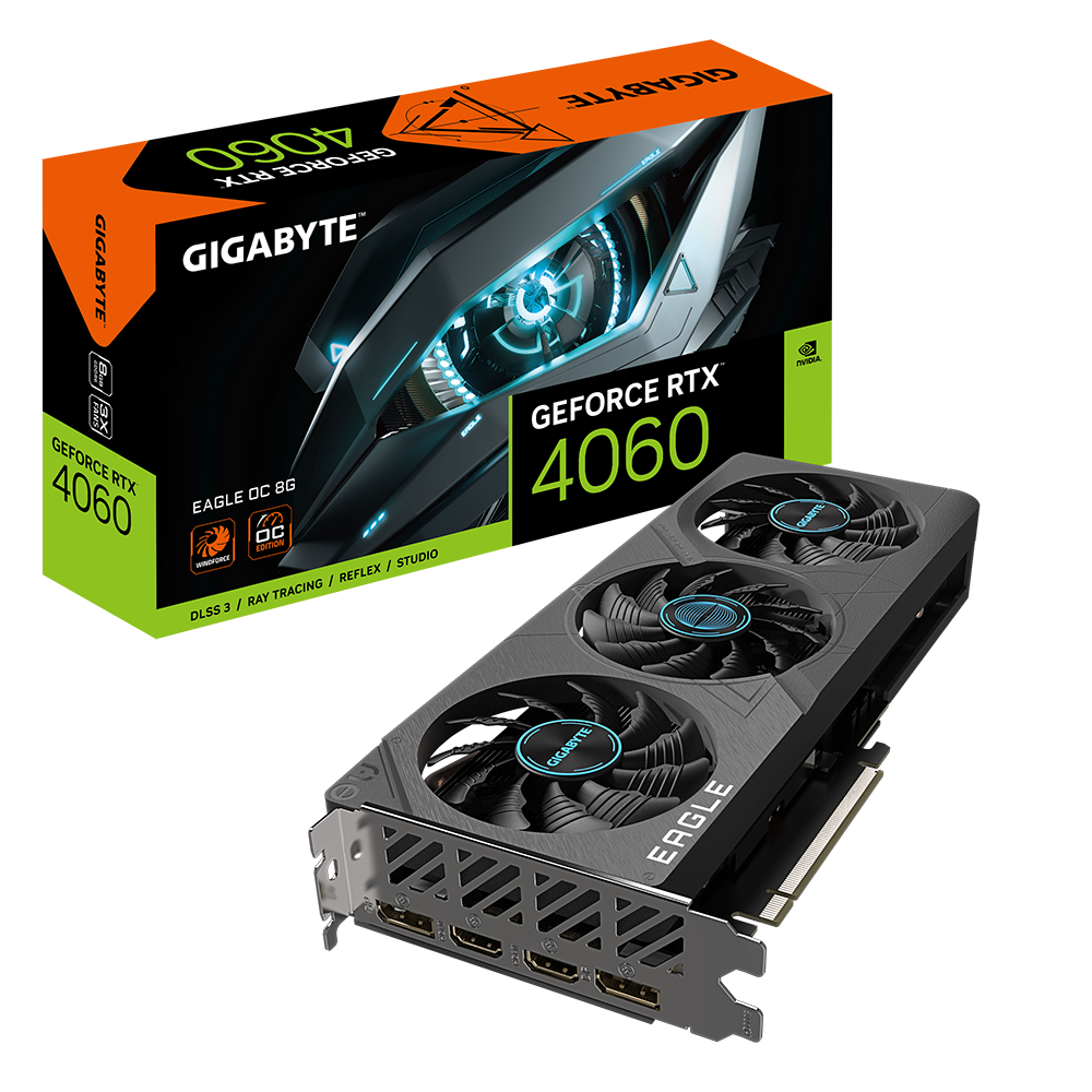 GIGABYTE GeForce RTX 4060 EAGLE OC 8GB Image