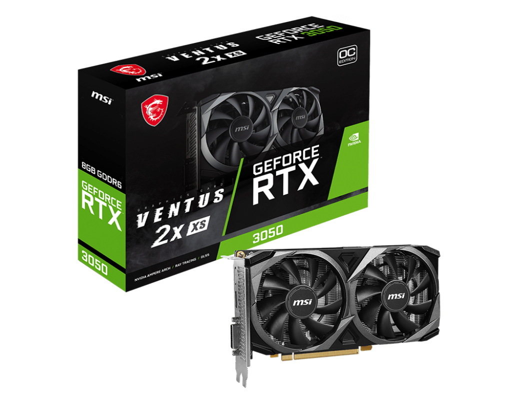 MSI GeForce RTX 3050 VENTUS 2X XS OC 8GB Image