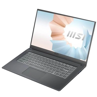 MSI Modern 15 (A5M Ryzen 5 5500U, AMD Radeon) Image