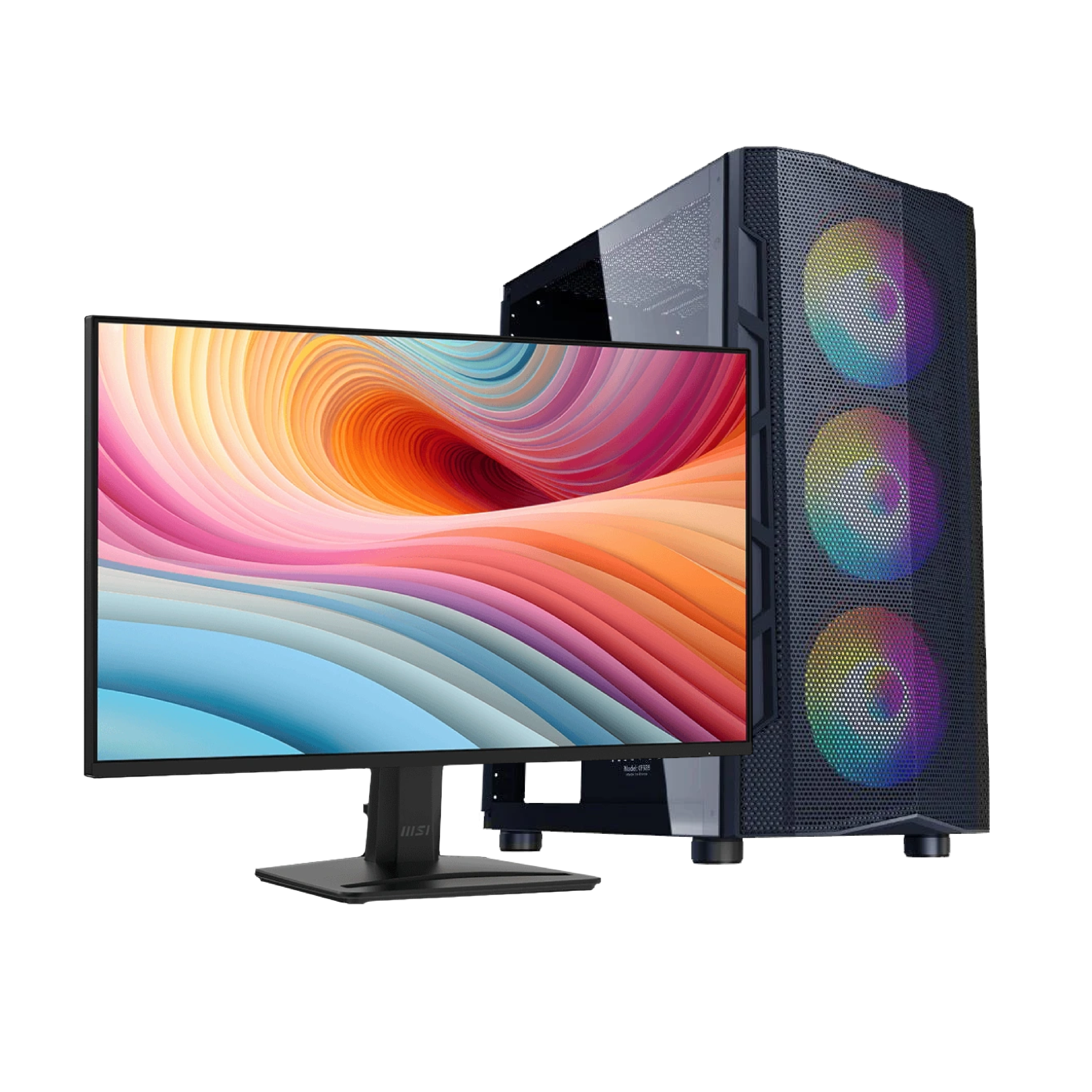 PC Build Under Rs. 1.5 Lakhs (AMD) with Monitor Image